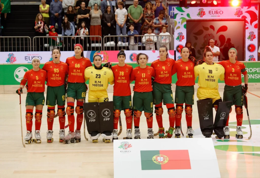 Portugal termina em segundo lugar o Euro de Hóquei em Patins Feminino