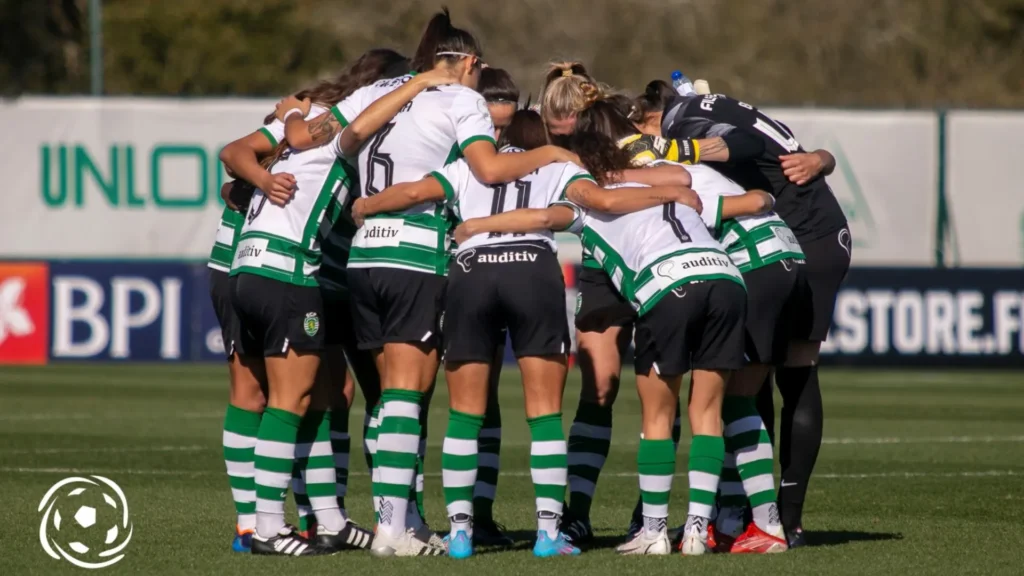 Sporting divulga as convocadas para o encontro frente à AS Roma para a Champions League Feminin