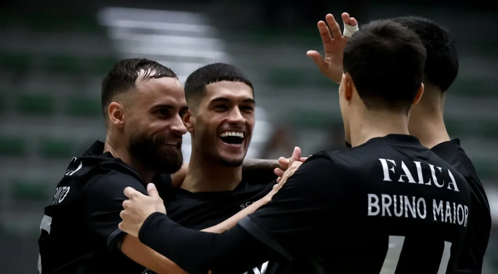 Sporting vence contra o Torreense na estreia na Primeira Liga de Futsal